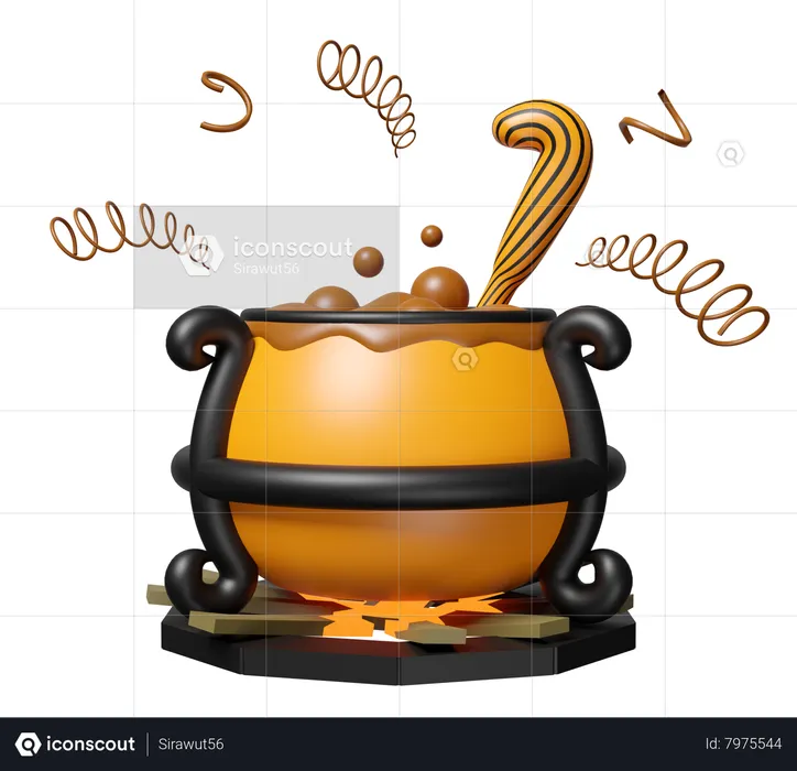 Cauldron  3D Icon