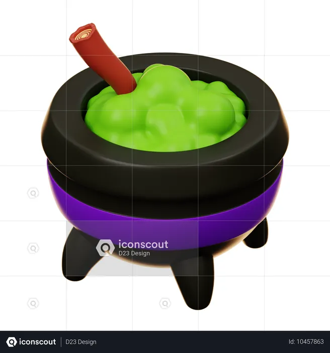 Cauldron  3D Icon