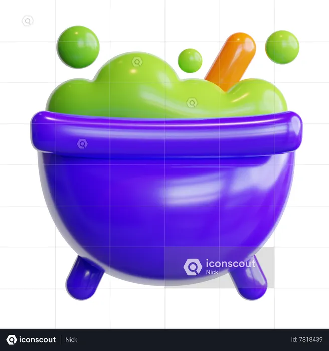 Cauldron  3D Icon