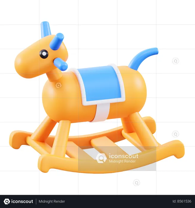 Cavalo de tortura  3D Icon