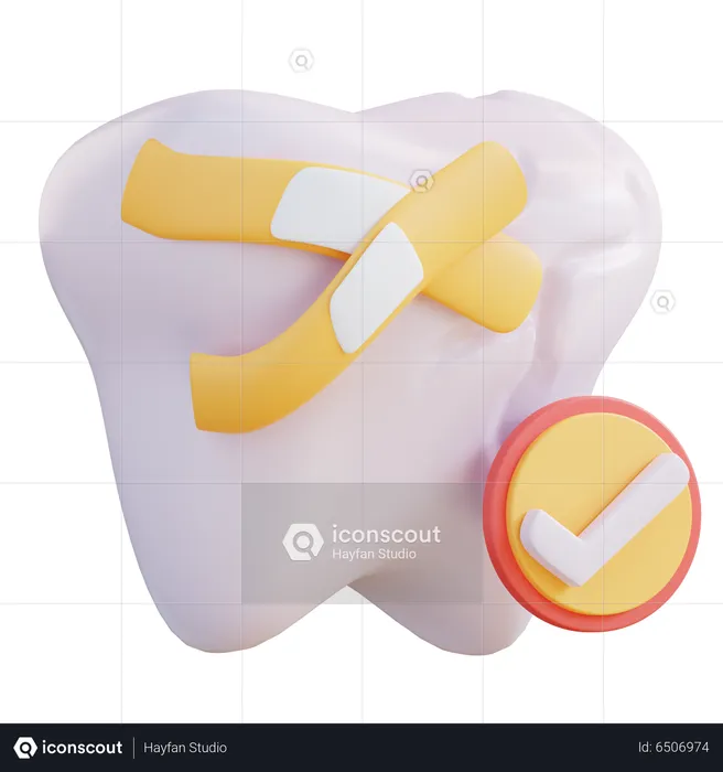 Cavity Treatment  3D Icon