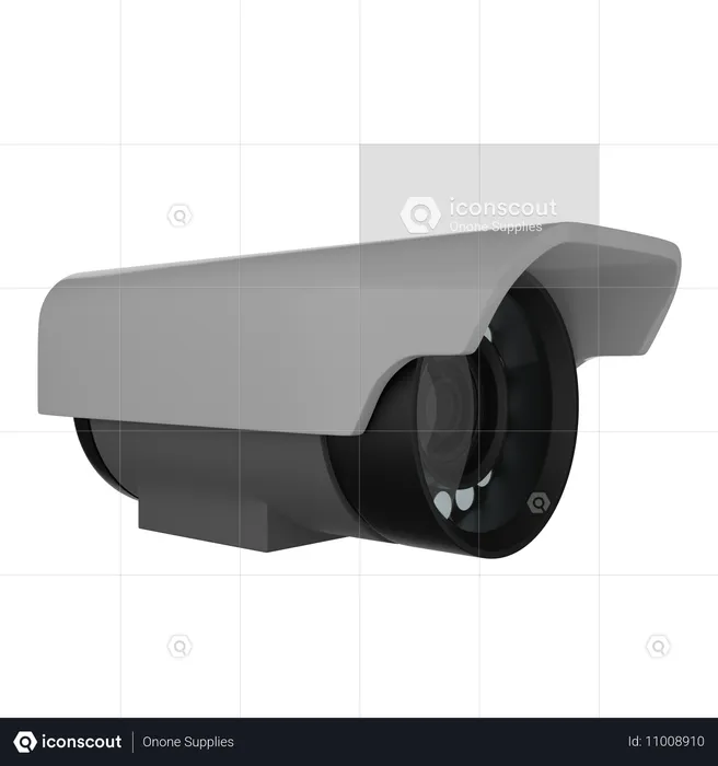 Vidéosurveillance  3D Icon