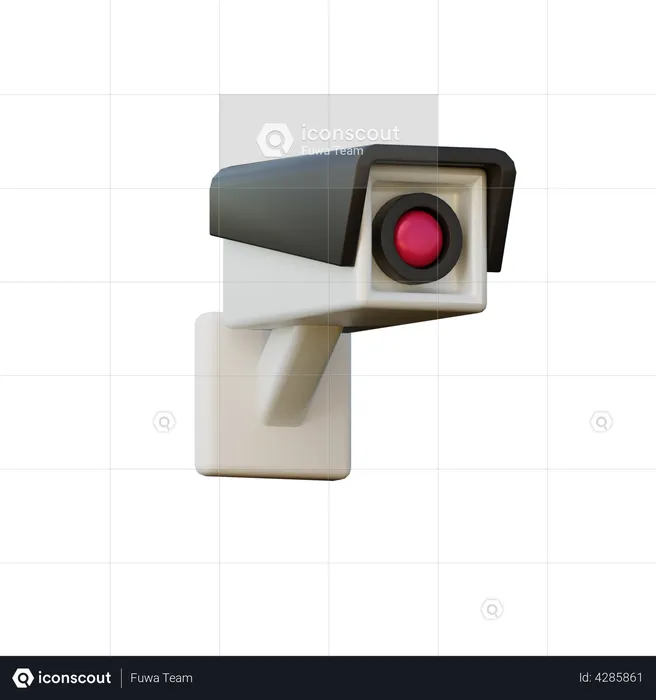 CCTV  3D Illustration