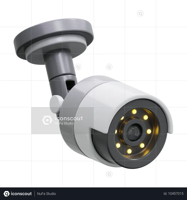 CCTV 카메라  3D Icon