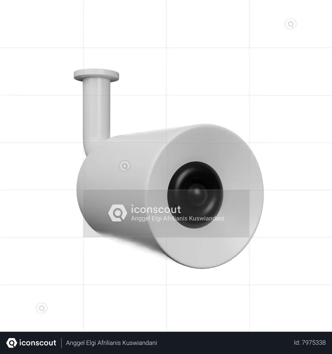 Cctv Camera  3D Icon