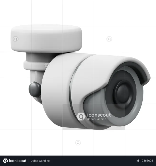 CCTV Camera  3D Icon