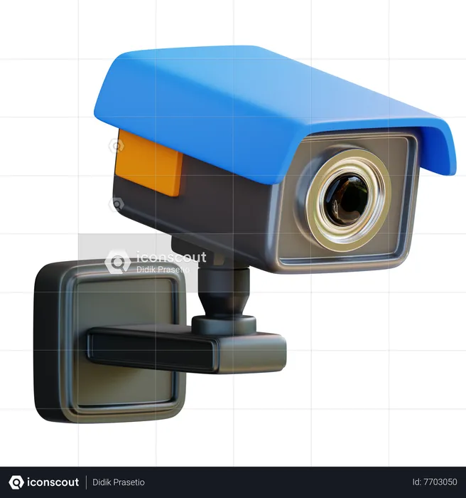 Cctv Camera  3D Icon