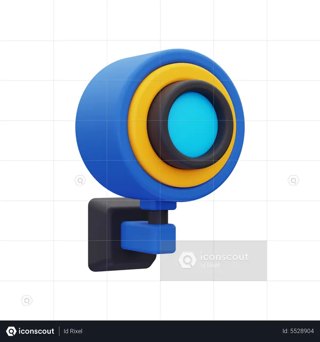 Cctv camera  3D Icon