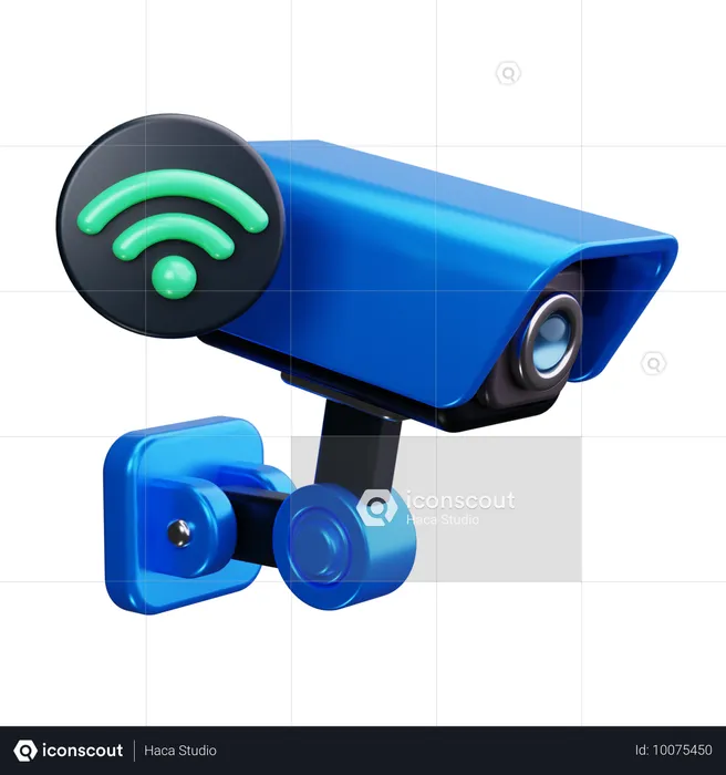 CCTV inteligente  3D Icon