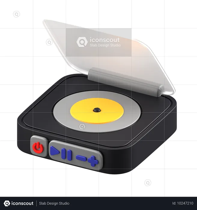 Cd Player  3D Icon