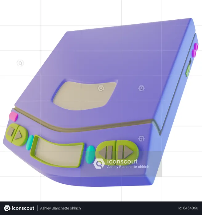Cd Player  3D Icon
