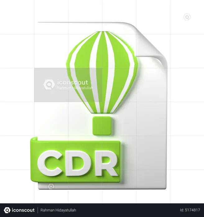 CDR File  3D Icon