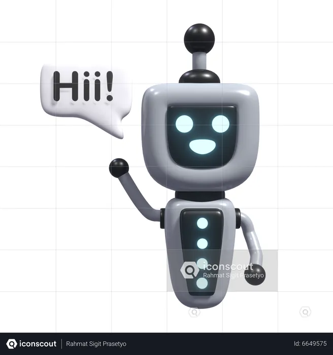 Ce robot  3D Icon