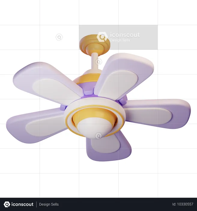 Ceiling fan  3D Icon