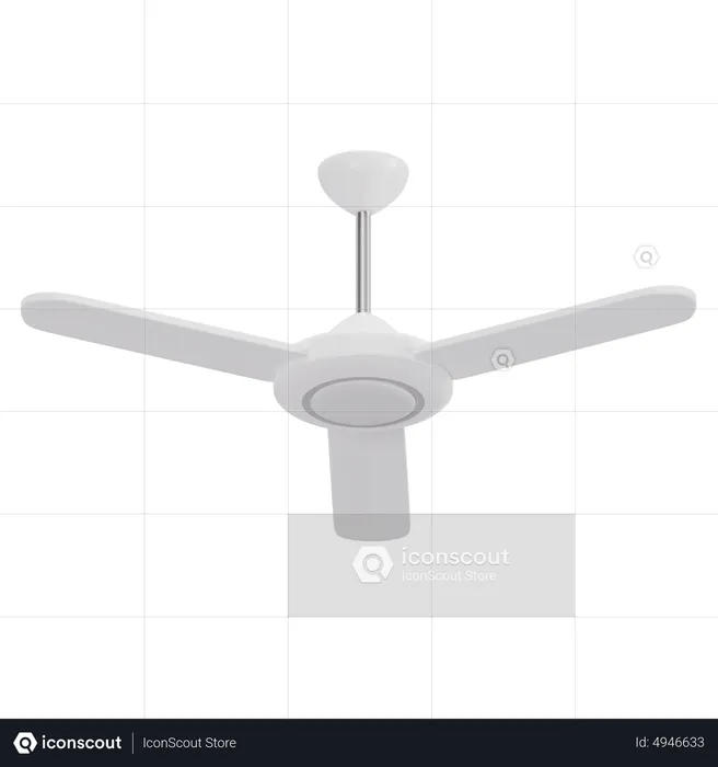 Ceiling Fan  3D Icon