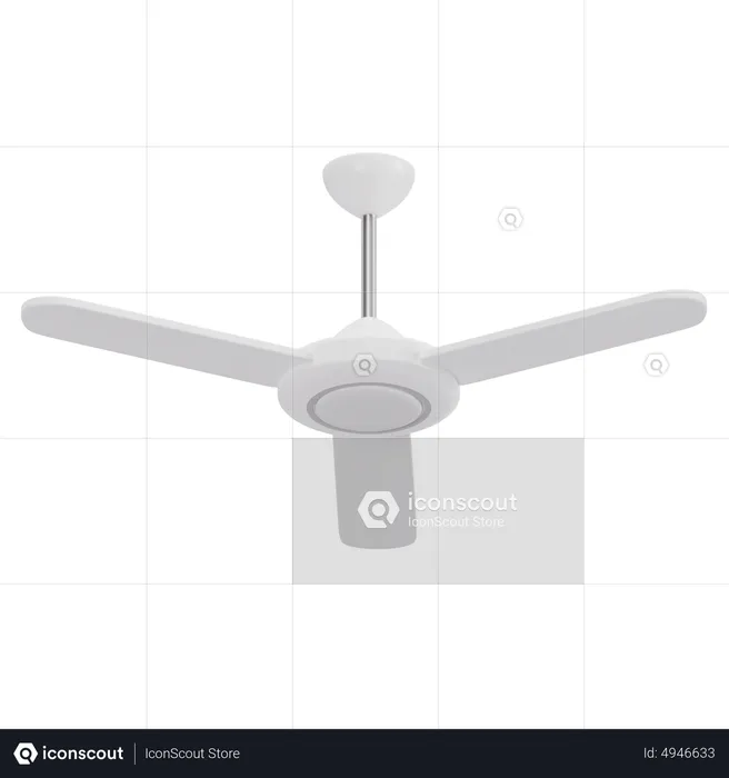 Ceiling Fan  3D Icon