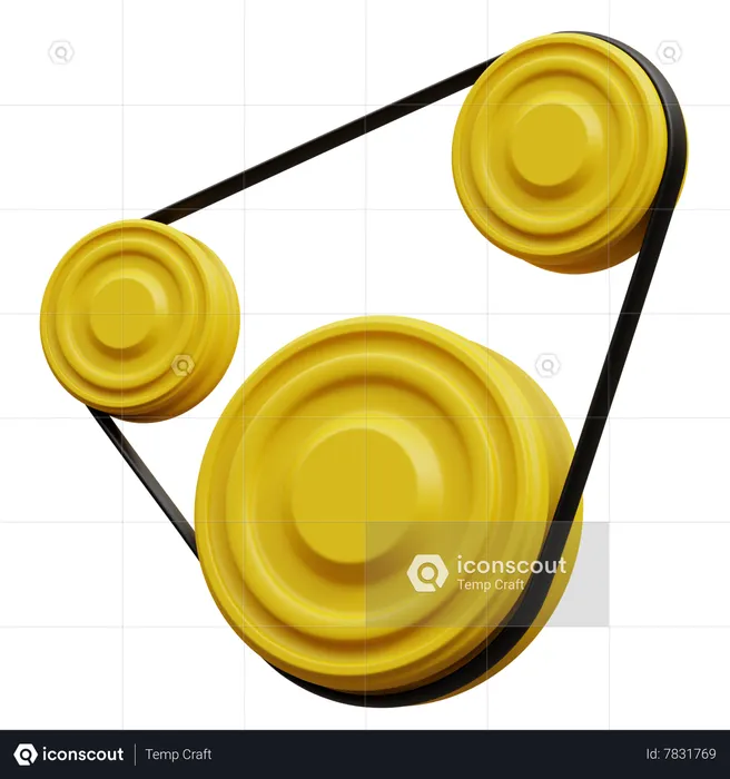 Ceinture  3D Icon