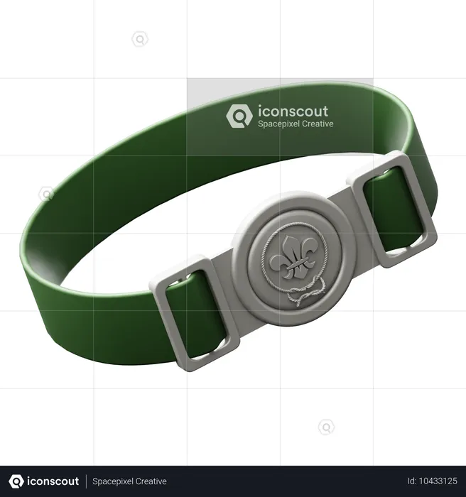 Ceinture des scouts du monde  3D Icon