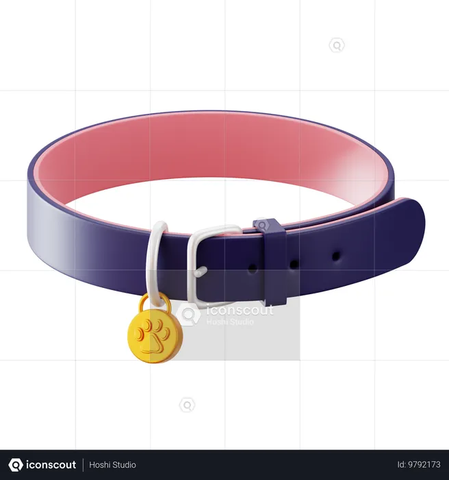 Ceinture pour animaux de compagnie  3D Icon