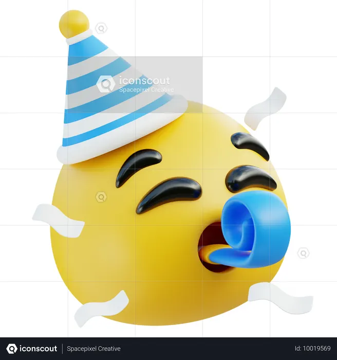 Celebrate Emoji Emoji 3D Icon