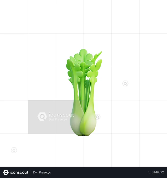Celery  3D Icon