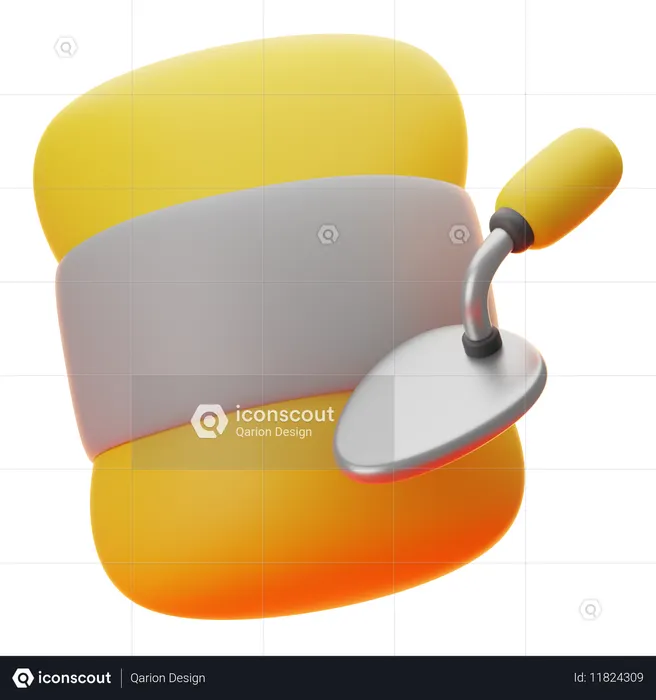 Cement Bag  3D Icon