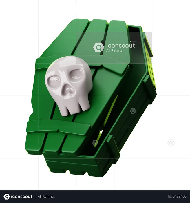 Cementerio  3D Icon