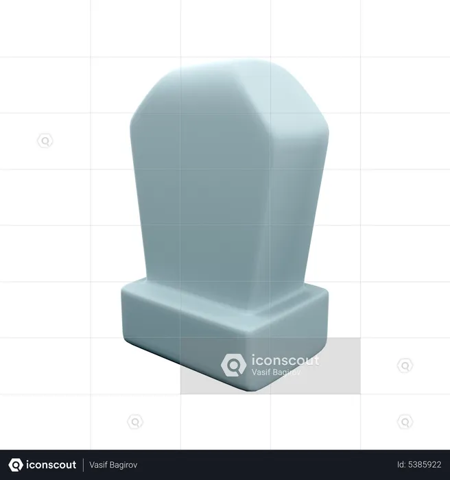 Cementerio  3D Icon