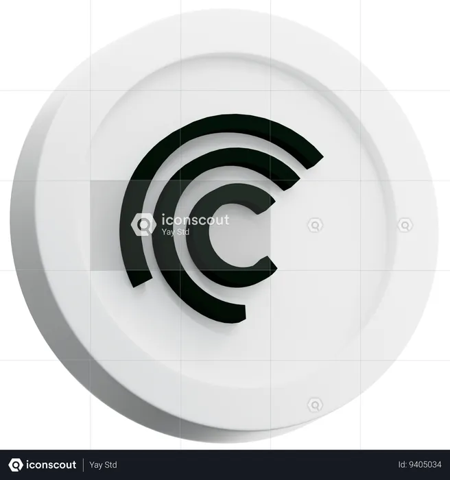 Centrifuge Logo 3D Icon