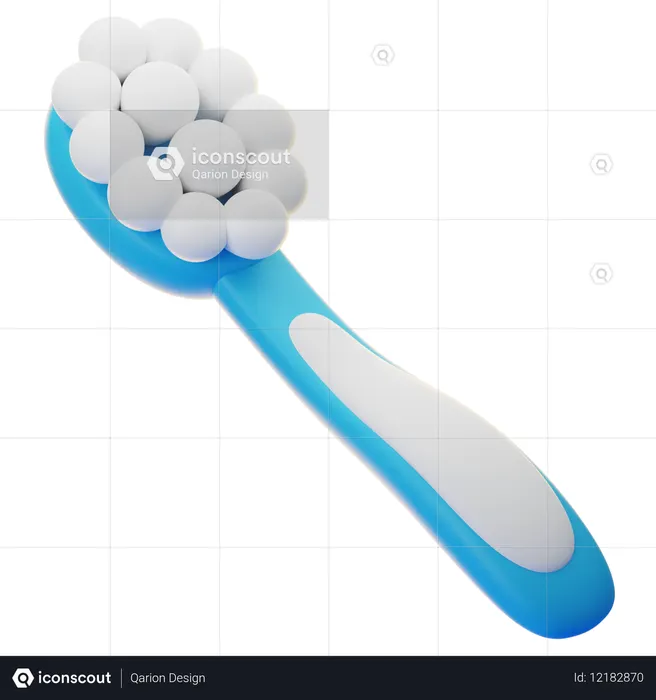 Cepillo de dientes  3D Icon