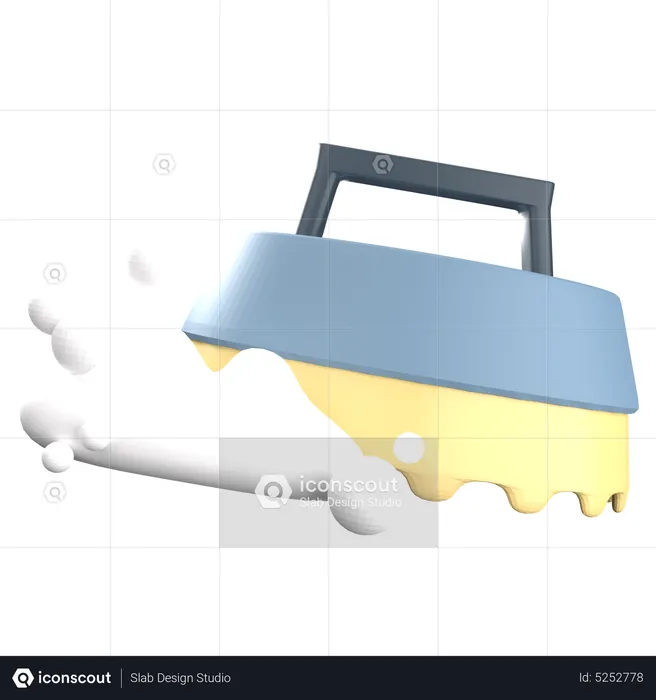 Cepillo de fregar  3D Icon