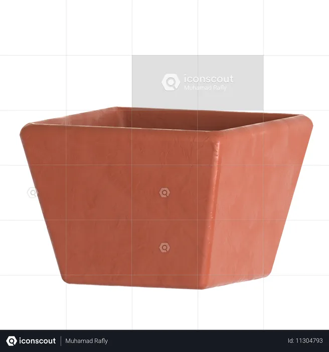 Ceramic pot  3D Icon