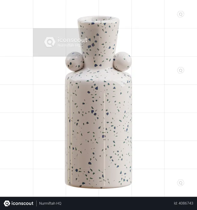 Ceramic Vase  3D Icon