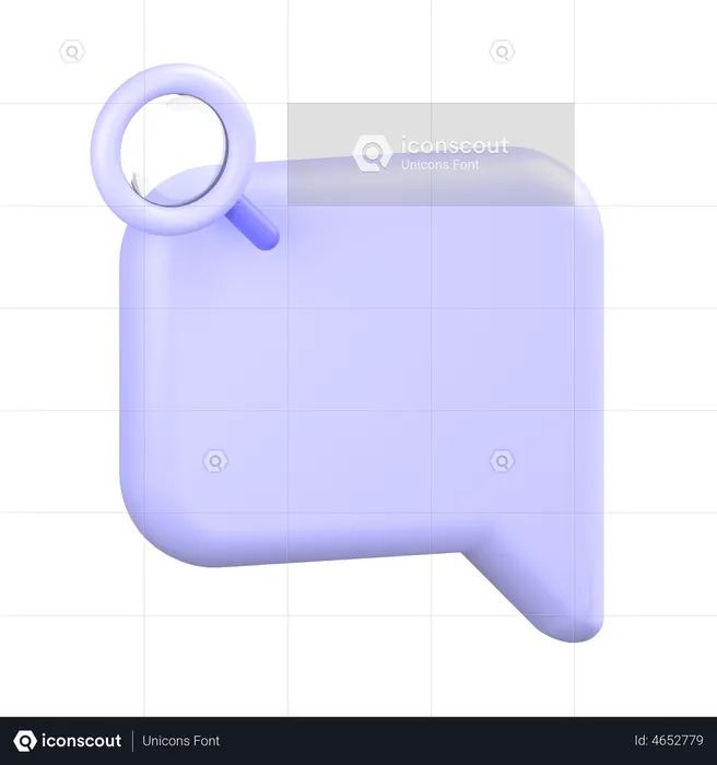 Commento alternativo Cerca  3D Icon