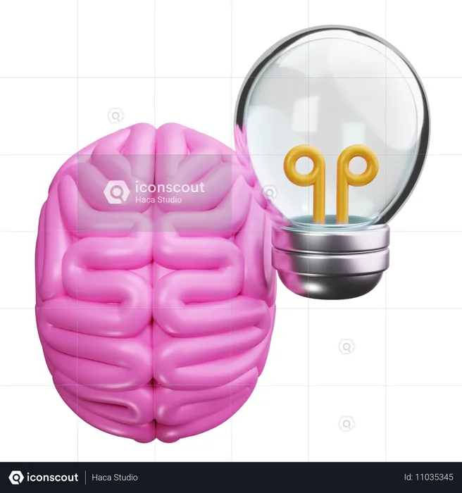 Cerebro  3D Icon