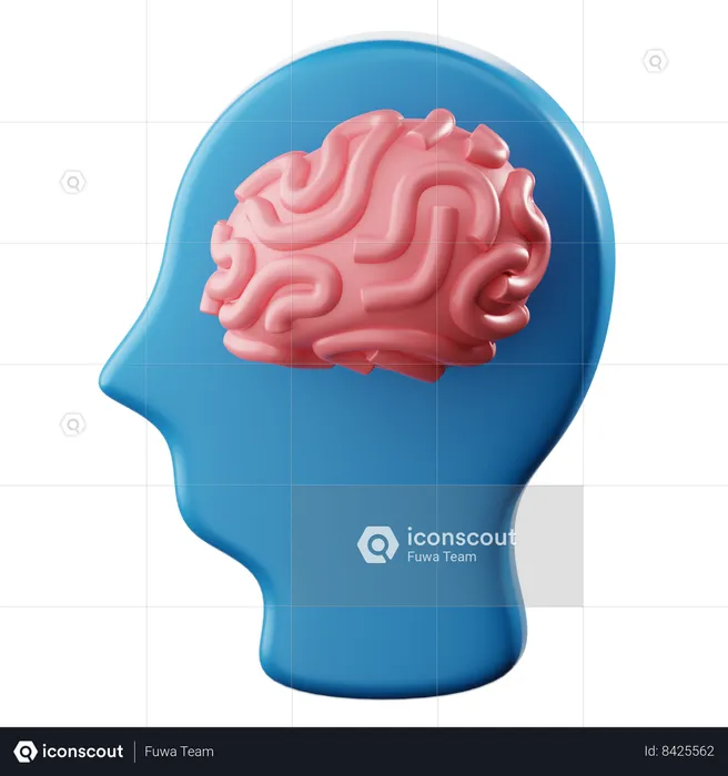 Cerveau  3D Icon