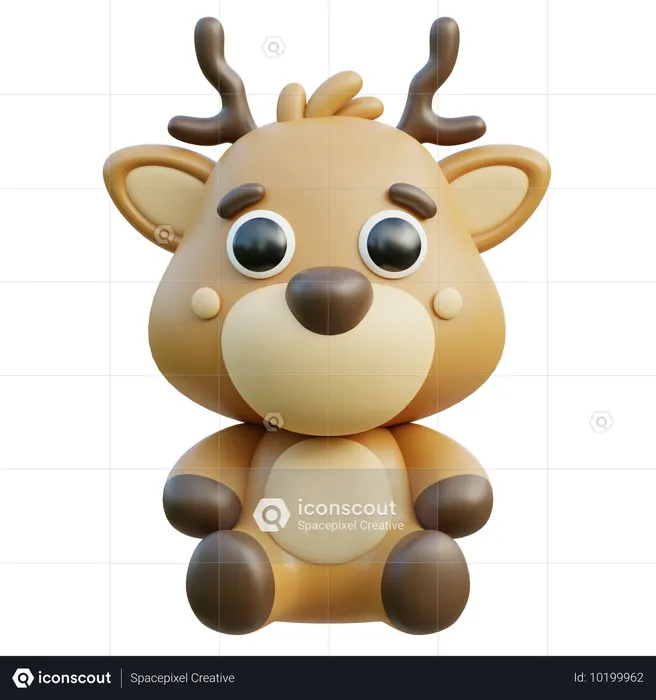 Cervo  3D Icon