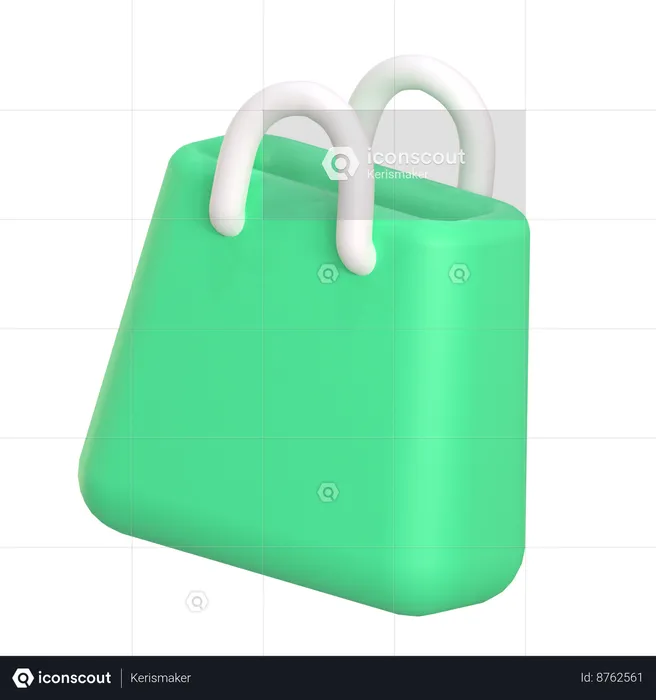 Cesta de compras  3D Icon