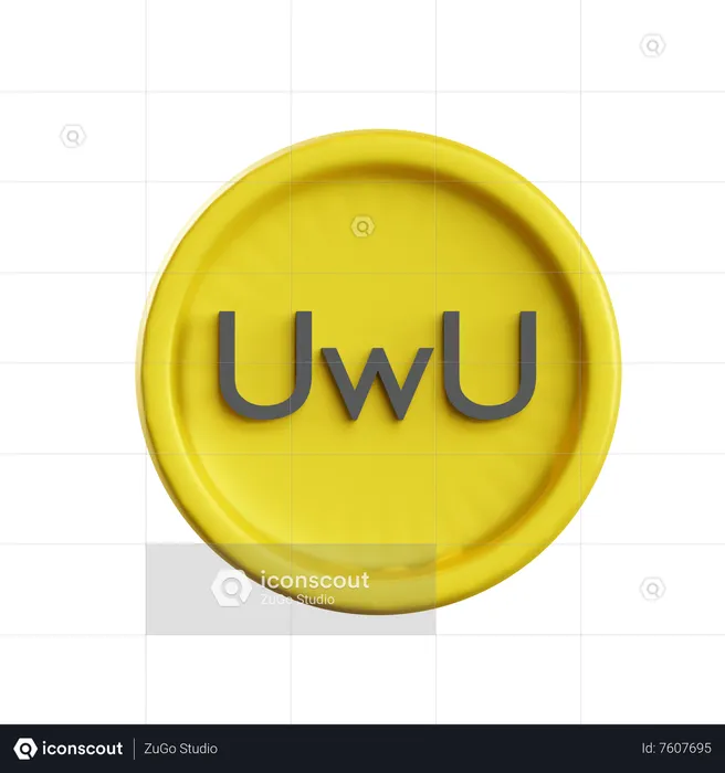 Uwu emoji  3D Icon