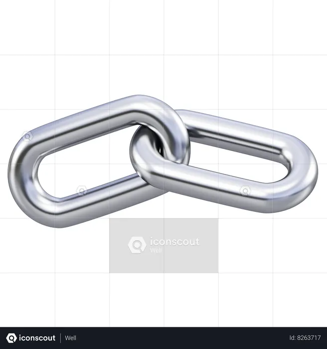 Chain  3D Icon