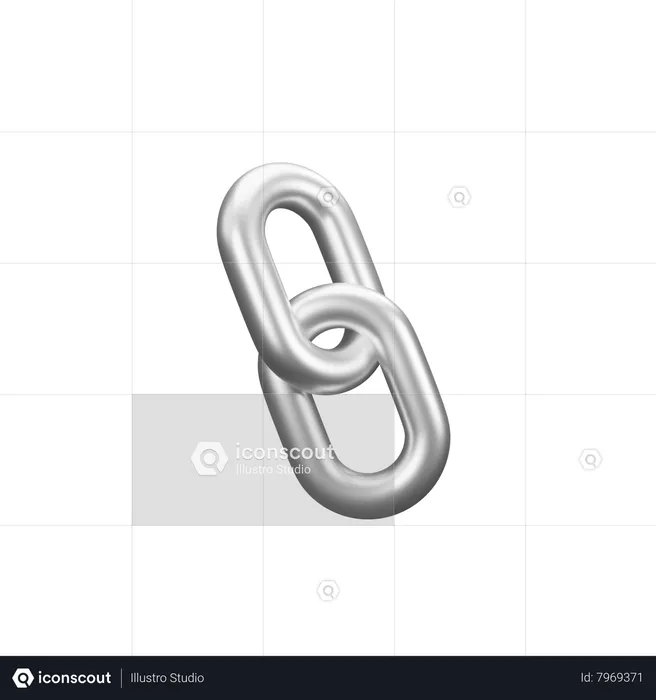 Chain  3D Icon