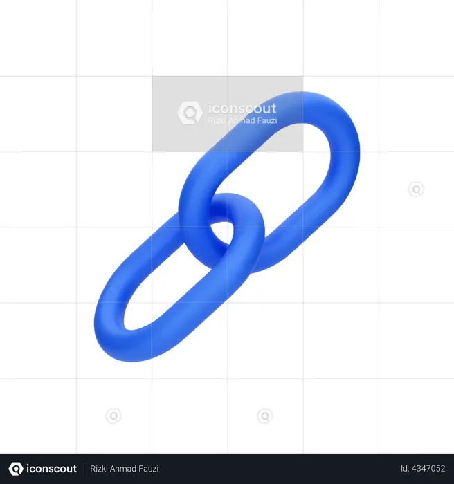 Chain  3D Icon