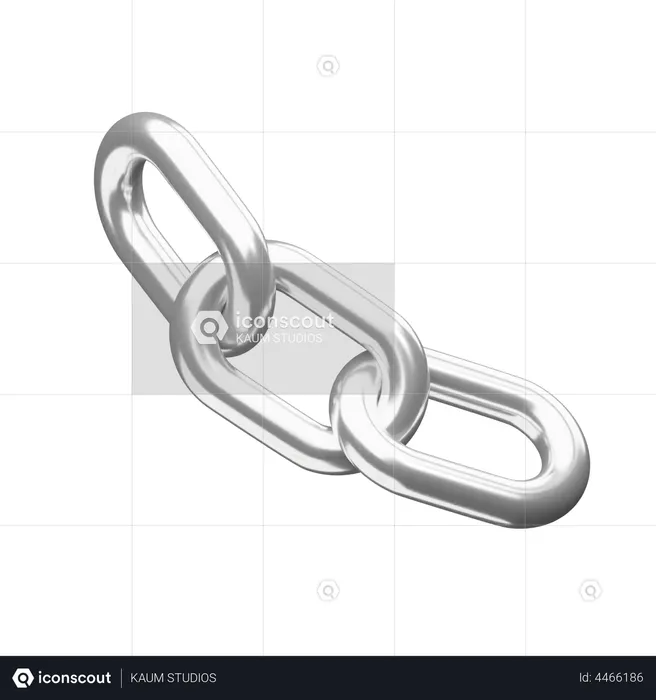 Chain  3D Illustration