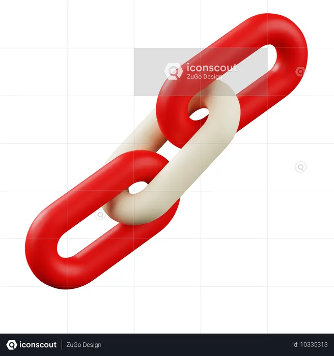 Chain Link  3D Icon