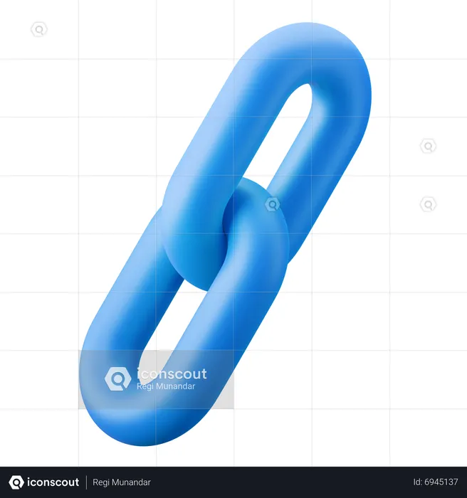 Chain Link  3D Icon