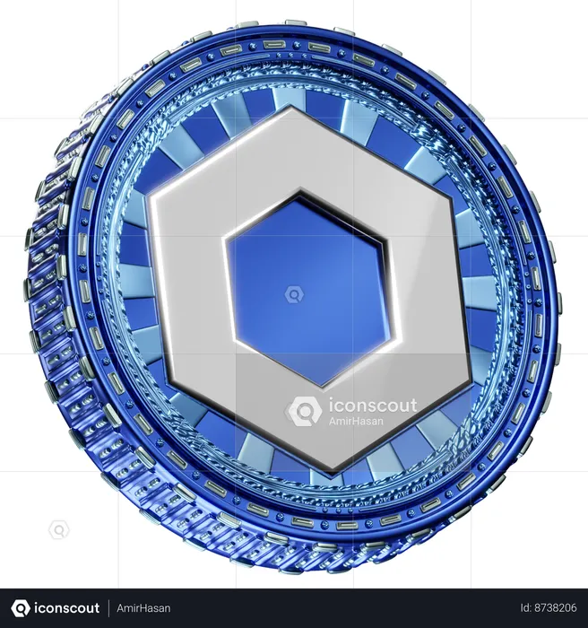 Chainlink  3D Icon
