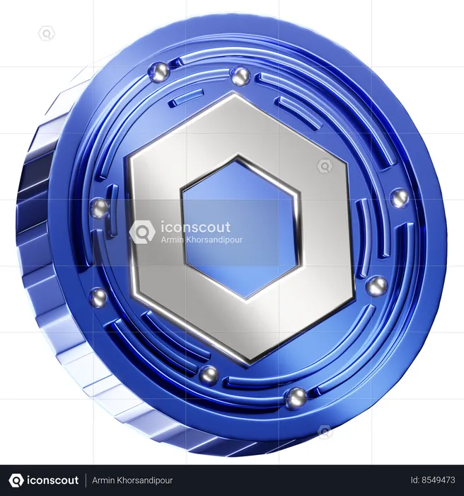 Chainlink  3D Icon