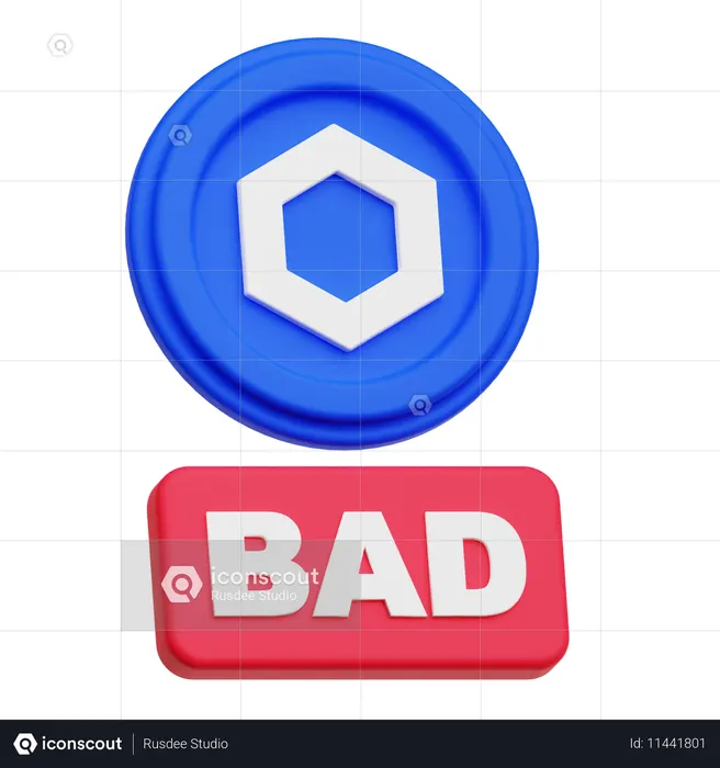 Chainlink Bad  3D Icon