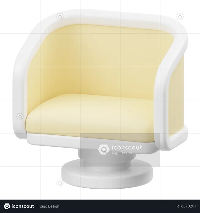 Chair  3D Icon