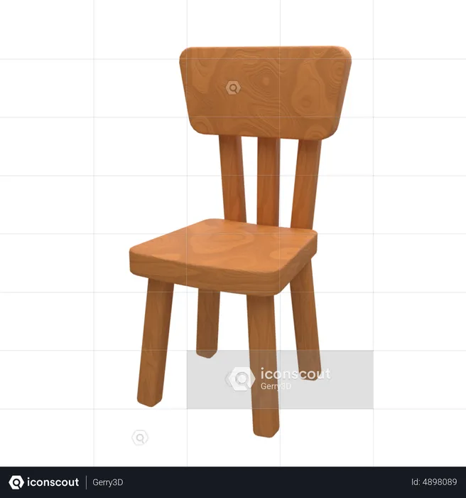 Chair  3D Icon